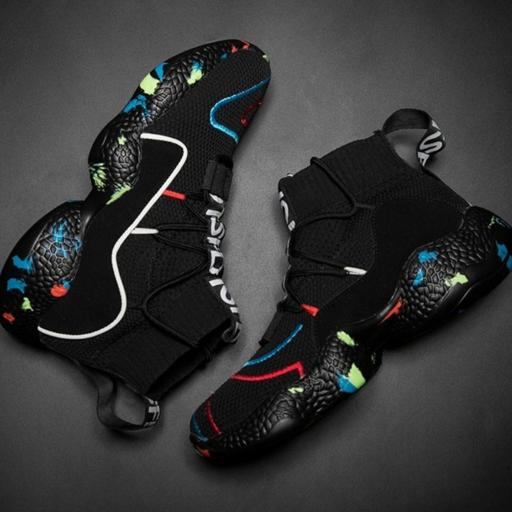 Cyber Techwear Sneakers Crazy Colorful